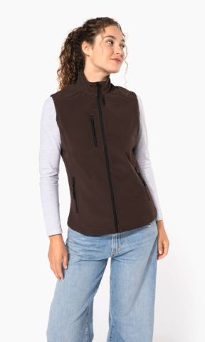 Chaleco sofshell mujer